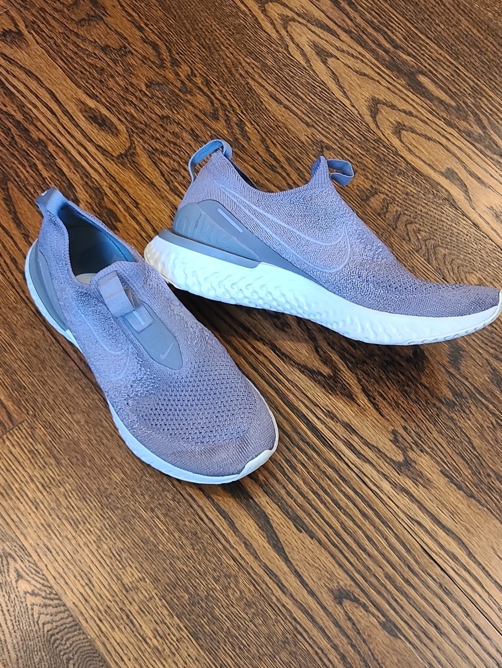 Nike Women’s Slip-On Athletic Shoes - Gray